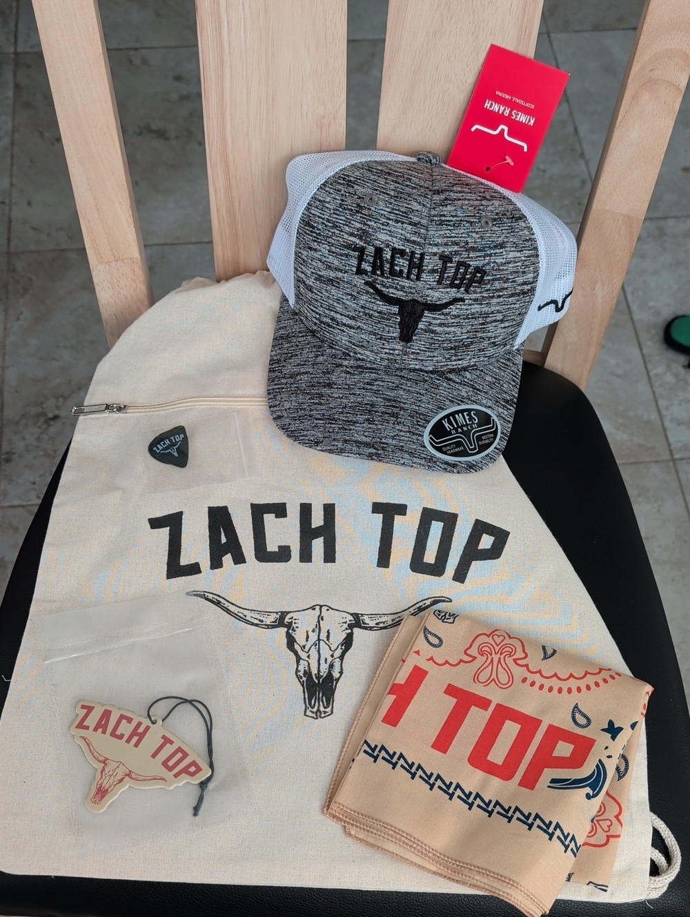 Zach Top VIP Merch Kit NWT